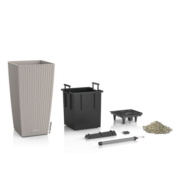 Lechuza CUBICO Cottage 40 sandbraun 15288 (Packung mit 2)