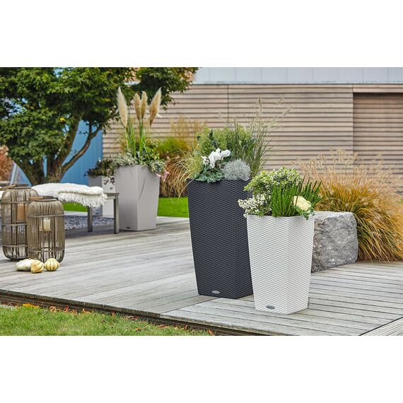 Lechuza CUBICO Cottage 30 All-in-One Set lichtgrau 15157