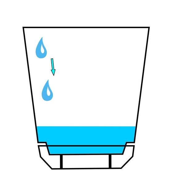 KORAD Blumentopf/Übertopf Kupfer 18 cm - Pflanzkübel aus Hochwertiger Kunststoff - Dekorativer Topf für Pflanzen