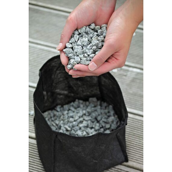 OASE 51201 Pflanzkorb Textil viereckig 25, 16 L Inhalt - für Wasserpflanzen, Teichbepflanzung, erleichtert das Einwintern, sicherer Halt am Teichgrund