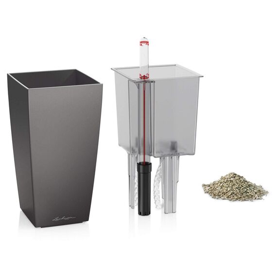 Lechuza MINI-CUBI weiß Hochglanz 18120 (Packung mit 2)