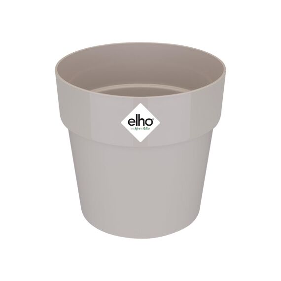 elho B.for Original Rund 30 - Blumentopf für Innen - Ø 29.5 x H 27.3 cm - Grau/Warmes Grau