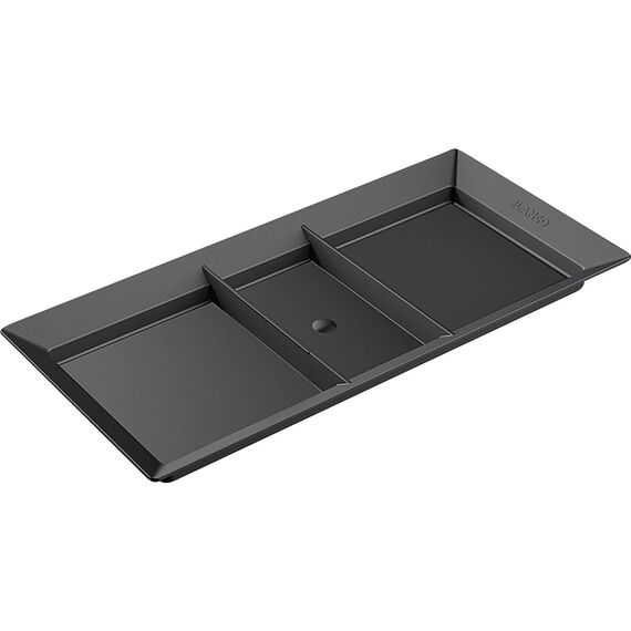 BLANCO SELECT Eimerdeckel 15 Liter | Kunststoff schwarz | Deckel zur Eimerabdeckung und Sammlung von Kleinteilen | Perfekt auf BLANCO SELECT II und FLEXON II abgestimmtes Design