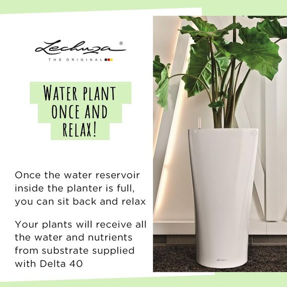 Lechuza Delta Premium 40 - Komplettset Anthrazit