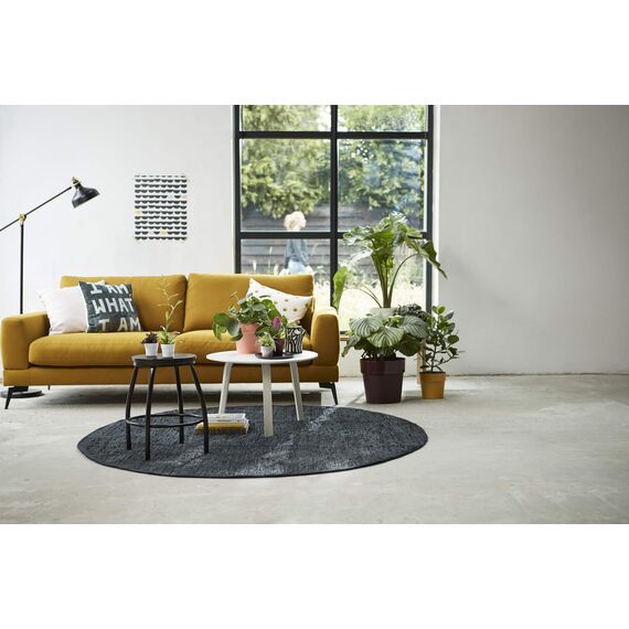 elho B.for Original Rund 22 - Blumentopf für Innen - Ø 22.0 x H 20.3 cm - Grau/Warmes Grau