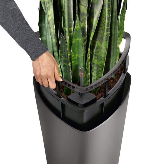 LECHUZA DELTA Premium 40 weiß hochglanz 15540