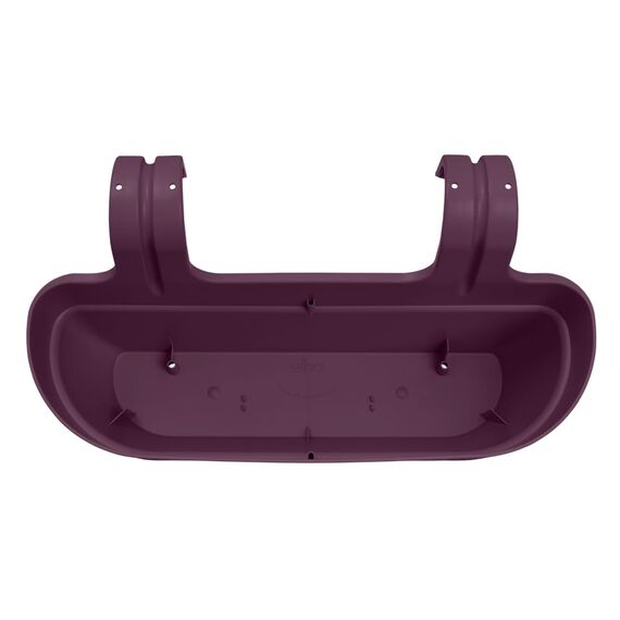 elho Vibia Campana Easy Hanger L 46 - Übertopf für Balkon & Außen - Ø 46.0 x H 26.5 cm - Lila/Ahorn Lila