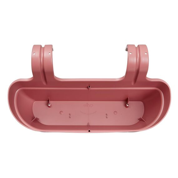 elho Vibia Campana Easy Hanger L 46 - Übertopf für Balkon & Außen - Ø 46.0 x H 26.5 cm - Rosa/Puderrosa