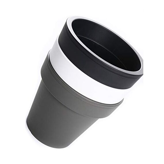 Blumentopf Blumenkübel Rund Pflanzkübel Pflanztopf Übertopf Lofly Größen & Farben wählbar (500 Grau)