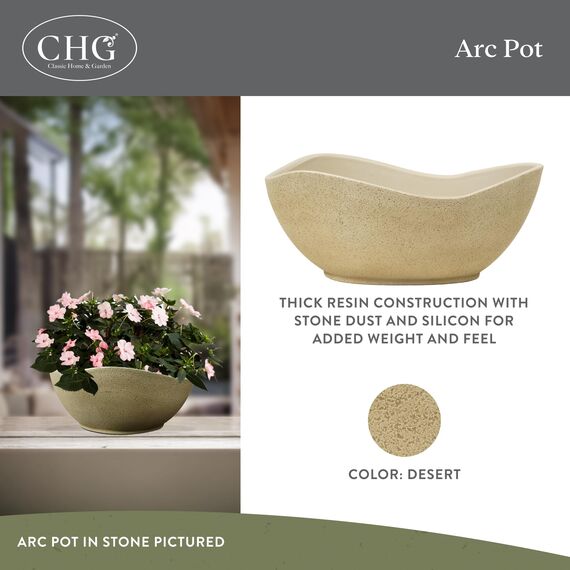 Classic Home and Garden Bogentopf 30,5 cm Wüste