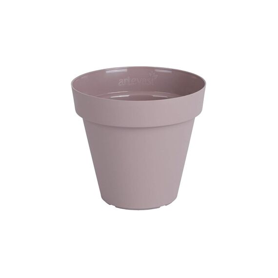 Artevasi Capri-Topf, Runder Plastiktopf, 40cm, Farbe: Taupe