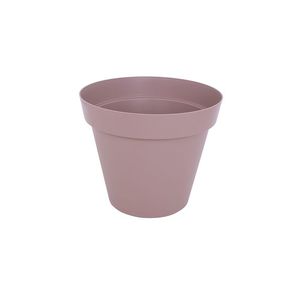 Artevasi Capri-Topf, Runder Plastiktopf, 50cm, Farbe: Taupe