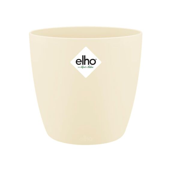 Elho Brussels Rund Mini 9,5 - Blumentopf - Elfenbein - Drinnen - Ø 10.2 x H 8.7 cm