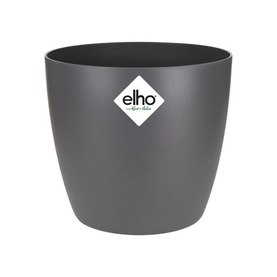 elho Brussels Orchidee 12.5 - Blumentopf für Innen - Ø 13.0 x H 11.5 cm - Schwarz/Anthracite