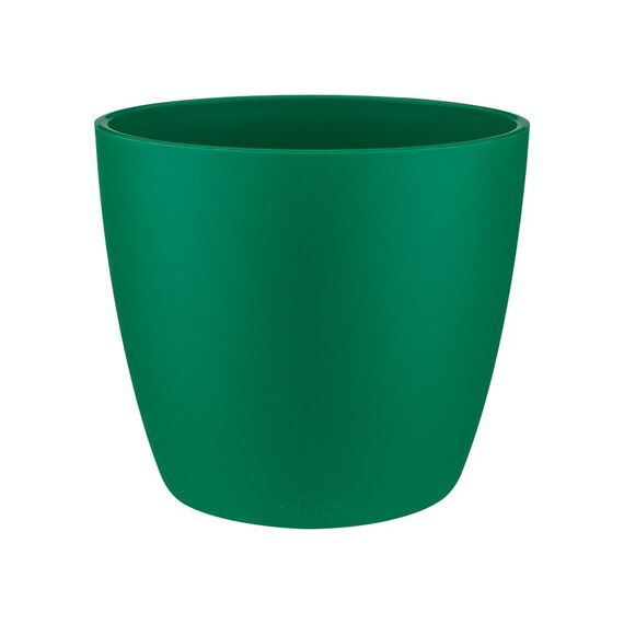 Elho Brussels Rund Mini 12,5 - Blumentopf - Lucky Green - Drinnen - Ø 13 x H 11.4 cm