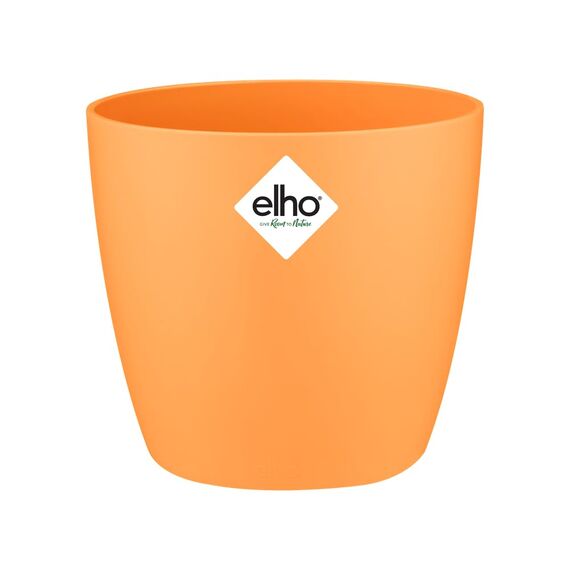 Elho Brussels Rund Mini 9,5 - Blumentopf - Sunrise Orange - Drinnen - Ø 10.2 x H 8.7 cm