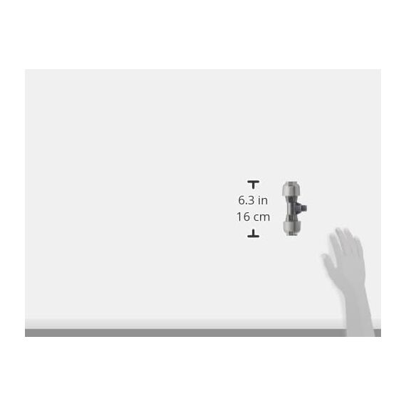 Gardena Sprinklersystem T-Stück für Außengewinde: Verbindungsstück für Anschluss im Rohrverlauf von Versenkregner, 25 mm x 1/2 Zoll- Außengewinde, Quick&Easy Verbindungstechnik (2786-20)