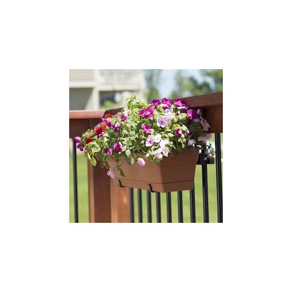 Hold It Mate Universal Planter Box Bracket Set & Mounting Rail (20")