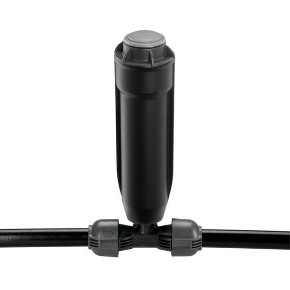Gardena Sprinklersystem T-Stück für Außengewinde: Verbindungsstück für Anschluss im Rohrverlauf von Versenkregner, 25 mm x 1/2 Zoll- Außengewinde, Quick&Easy Verbindungstechnik (2786-20)