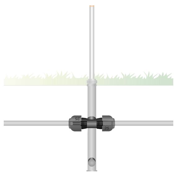 Gardena 2790-U Pieza, Standard, 25 mm x 3/4"- Innengewinde (Packung mit 5)