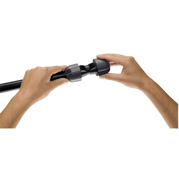 Gardena Sprinklersystem Verbinder: Verbindungsstück für Rohrverlängerung des Verlegerohrs, 25 mm, Quick&Easy Verbindungstechnik, werkzeuglos installierbar mit Gardena Verlegerohre 25 mm (2775-20) standard