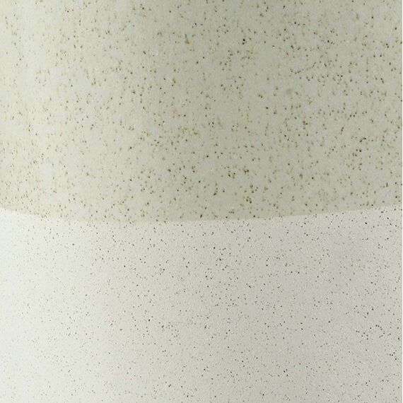 Rivet Mid-Century Keramik-Pflanztopf mit Eisenständer, 35,5 cm hoch, Blassgrün