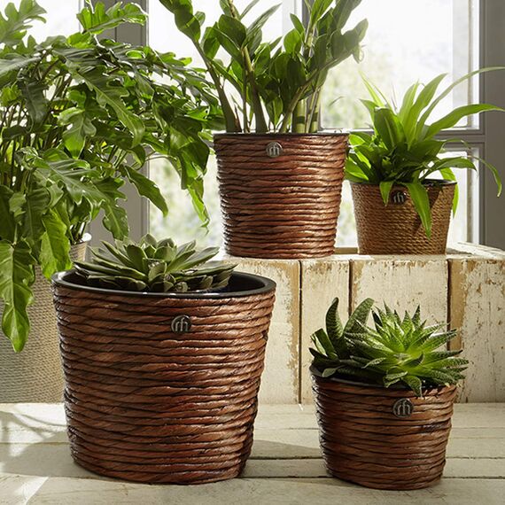 Übertopf ?Wasserhyazinthe? 71668F41 KÜBEL RD 20CM WASSERHYA 71668F41-350916