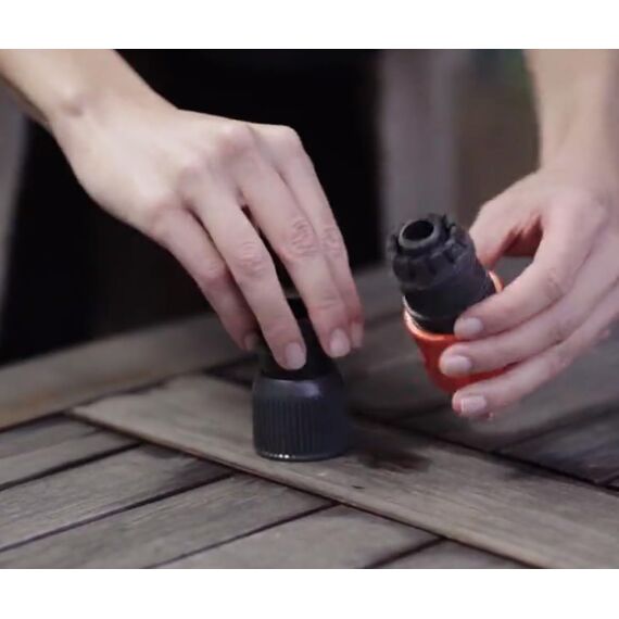 Gardena Profi-System-Schlauchstück, 30 x 20 x 20 cm, 2er Pack, Orange, Kunststoff, Made in Germany