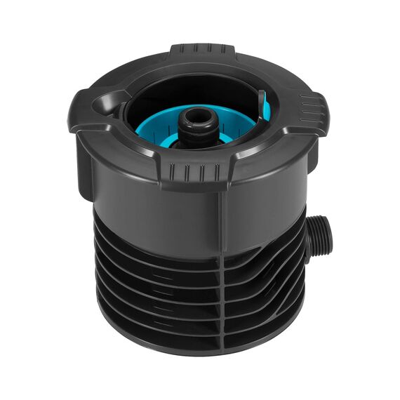 Gardena Sprinklersystem Start-Set Pipeline: Komplettset für den Einstieg in das Pipeline-System, Wasserentnahme rund um Haus und Garten, unterirdische Montage (08270-20) - blau/orange