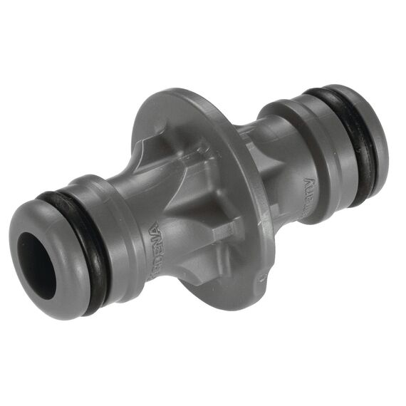 Gardena Kupplung: Verbindungsteil zur sicheren Verbindung zweier Schläuche, auch zum Übergang von 19 mm (3/4 Zoll)- auf 13 mm (1/2 Zoll)-Schläuche (931-50)
