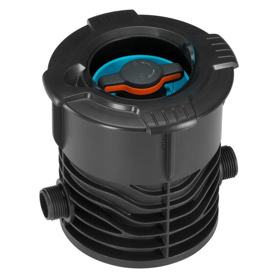 Gardena Sprinklersystem Regulier- und Absperrdose mit 3/4 Zoll-Außengewinde: Zur stufenlosen Regulierung oder Absperrung des Wasserdurchflusses, für einzelne Regner oder Gruppen (08264-20)