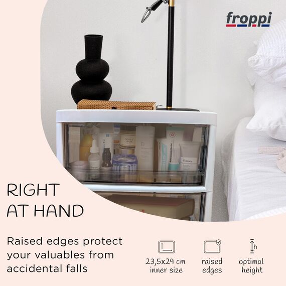 LECHUZA YULA Gießkanne 1,7 l weiß pearl rose seidenmatt 13890