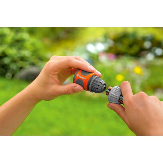 Gardena Schlauchverbinder-Satz 13 mm (1/2 Zoll) und 15 mm (5/8 Zoll) (18279-20)