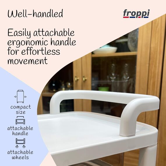 LECHUZA YULA Gießkanne 1,7 l weiß pearl rose seidenmatt 13890