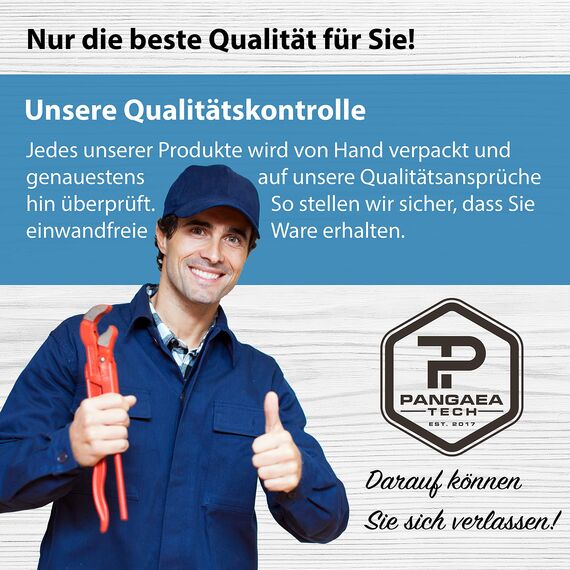 Pangaea Tech 2X Schlauchverbinder 38mm Ø Set mit Schlauchschellen 1 1/2 Zoll - Pool-Schlauchadapter - Doppelschlauchtülle 2er Pack