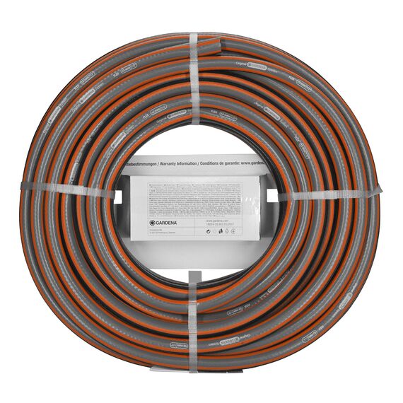 Gardena Comfort FLEX Schlauch 13 mm (1/2 Zoll), 20 m mit Systemteilen: Formstabiler, flexibler Gartenschlauch mit Power-Grip-Profil, aus hochwertigem Spiralgewebe, 25 bar Berstdruck (18034-88)