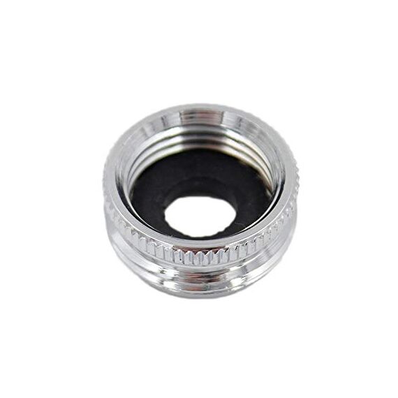 SpiceFlow Adapterstück | 1 Zoll Außengewinde | 3/4 Zoll Innengewinde | Chrom/Messing Reduzierungsstück