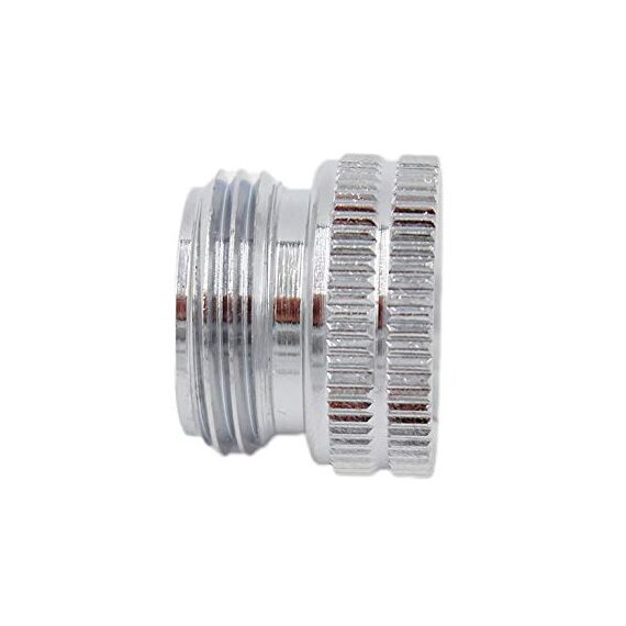 SpiceFlow Adapter | Chrom/Messing | 3/4 Zoll Innengewinde auf NTP USA Außengewinde Reduzierungsstück