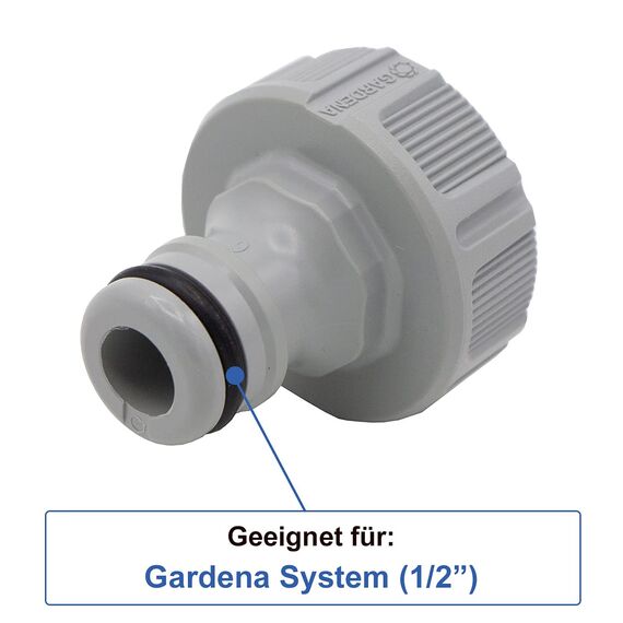 VARIOSAN O-Ring für Stecksysteme 15273, 10 Stück, 1/2", EPDM, z.B. System Gardena