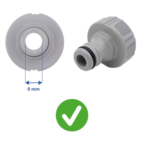 VARIOSAN O-Ring für Stecksysteme 15273, 10 Stück, 1/2", EPDM, z.B. System Gardena