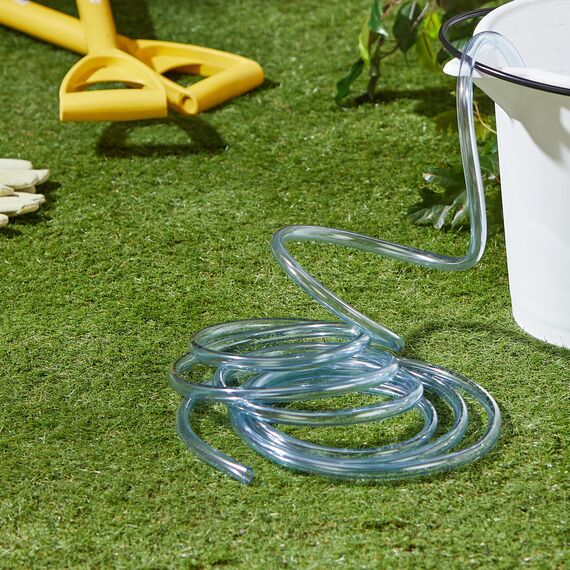 cellfast Universalschlauch ohne Einlage, Phthalate-frei, geeignet zum Durchleiten von Pflanzenschutzmitteln, Luft, leichten Chemikalien, Trinkwasser und Lebensmittelsubstanzen, 12mm x 2,0mmm, 20-485