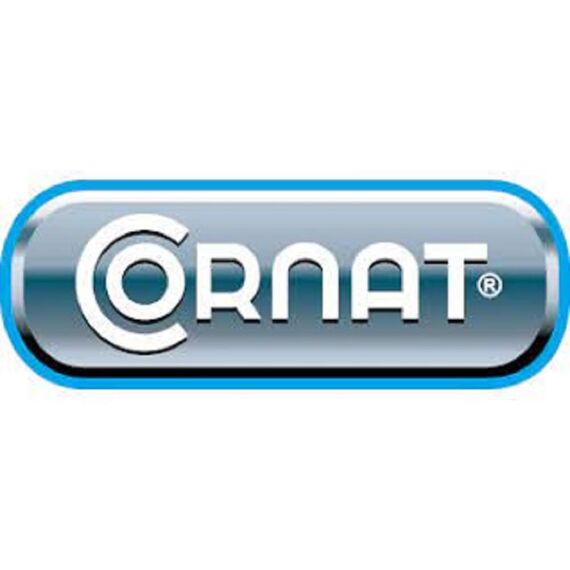 Cornat Manometer 1/4" Anschluss von unten - schwarz - passend zu Rückspülfilter mit Druckminderer - Kunststoff - Selbstdichtend mit PTFE-Dichtring / Manometer / Druckluft / Druckmesser / DMMU14