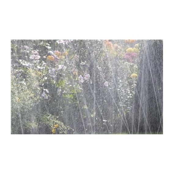 Gardena Schlauch-Regner: Feiner Sprühregner für die Bewässerung länglicher, schmaler Zonen, Länge 15 m, anschlussfertig ausgestattet, grün, individuell verkürz- oder verlängerbar (1998-20)