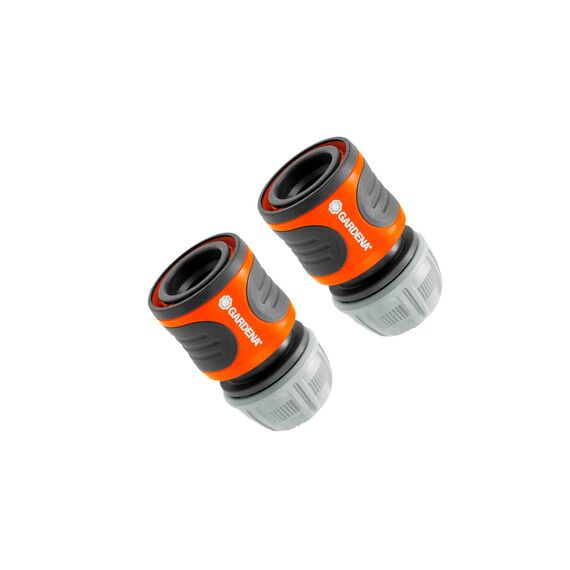 GARDENA 18281-20 Schlauchverbinder-Satz 1/2"-5/8",Inhalt 2x18215