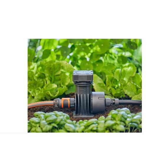 Gardena Micro-Drip-System Basisgerät 2000: Grundgerät zur Druckreduzierung, Wasserdurchfluss ca. 2.000 l/h, Quick & Easy-Verbindungstechnik (1354-20)