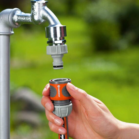 GARDENA 18281-20 Schlauchverbinder-Satz 1/2"-5/8",Inhalt 2x18215