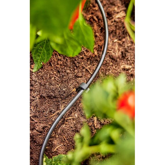 Gardena Micro-Drip-System Verteilerrohr: Flexibles Zuleitungsrohr, 4,6 mm (3/16 Zoll), ober- und unterirdisch verlegbar, UV-stabilisiert, 15 m (1350-20)