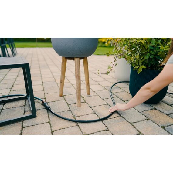 Gardena Micro-Drip-System Verlegerohr: Zentrale Versorgungsleitung, 13 mm (1/2 Zoll), ober- und unterirdisch verlegbar, UV-stabilisiert, 15 m (1346-20)