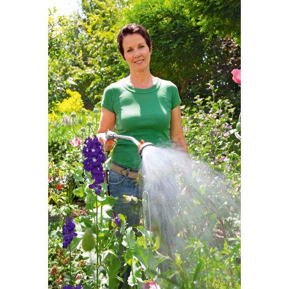 Gardena Classic Gießstab: Robuste Gartenbrause für schonendes und gleichmässiges Brausen, 75 cm lang, mit weichem Brausestrahl, Frostschutz (18332-20)