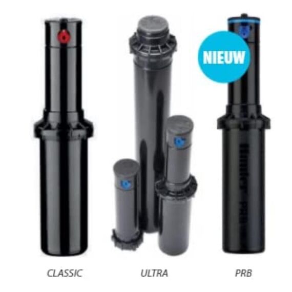 Hunter PGP-Ultra-12 - 30 cm Versenkregner mit Rückschlagventil, schwarz, 43.0 x 7.0 x 7.0 cm